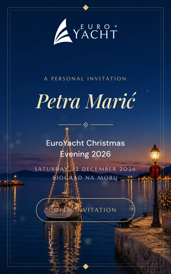 Invitation cover: EuroYacht