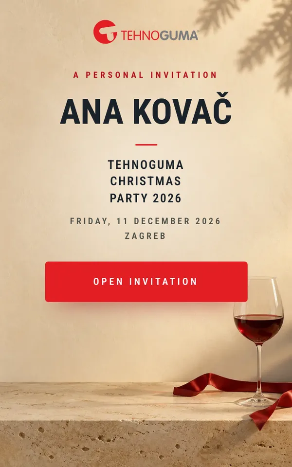 Invitation cover: Tehnoguma